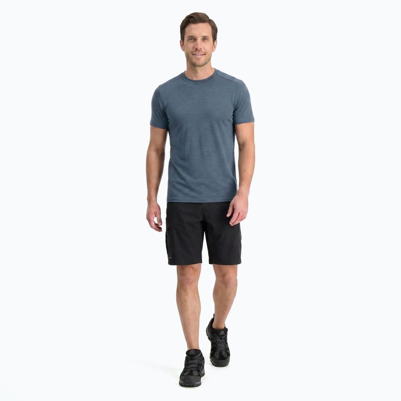 Мъжка термоактивна тениска WOOLCANO Merino 100% TEE0546 сива 2