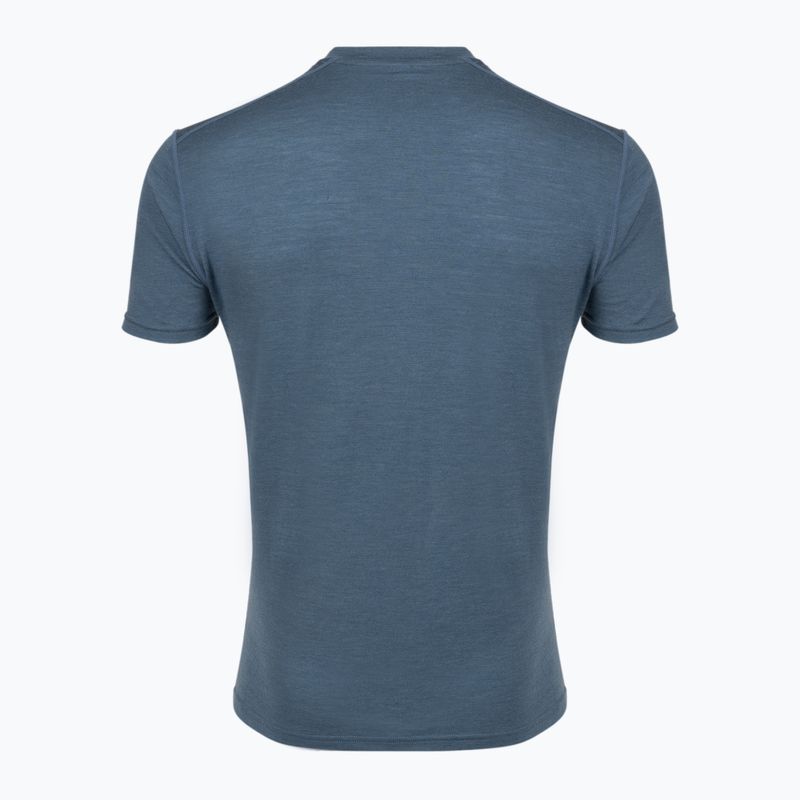Мъжка термоактивна тениска WOOLCANO Merino 100% TEE0546 gray 2
