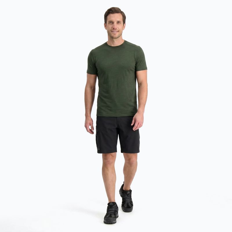 Мъжка термоактивна тениска WOOLCANO Merino 100% TEE0546 зелен 2