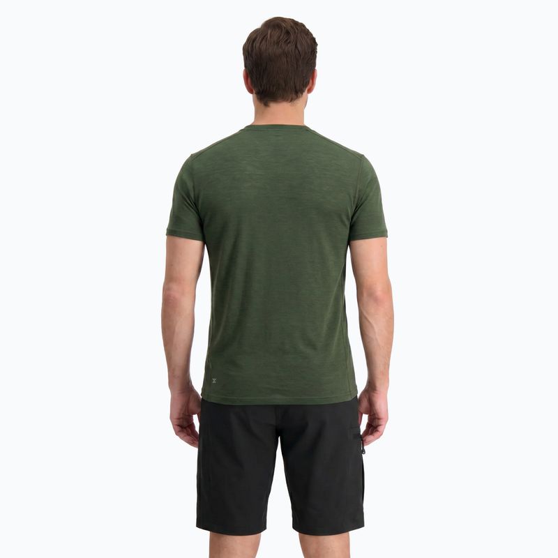 Мъжка термоактивна тениска WOOLCANO Merino 100% TEE0546 зелен 3