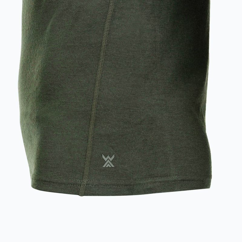 Мъжка термоактивна тениска WOOLCANO Merino 100% TEE0546 зелен 7