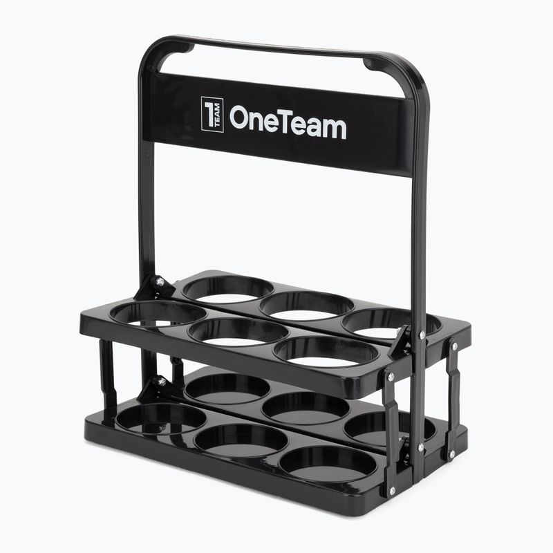 Комплект OneTeam Water Bottle Carries + Bidon Sportano Black 2