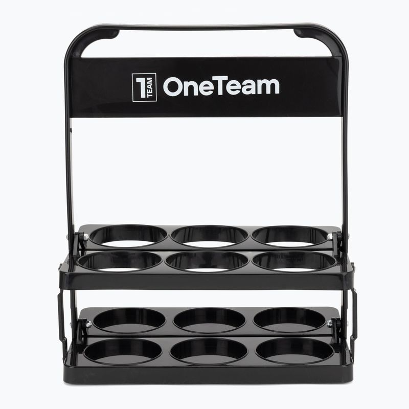 Комплект OneTeam Water Bottle Carries + Bidon Sportano Black 3
