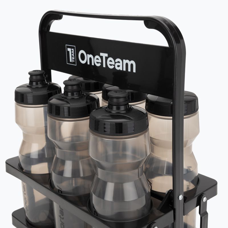 Комплект OneTeam Water Bottle Carries + Bidon Sportano Black 8