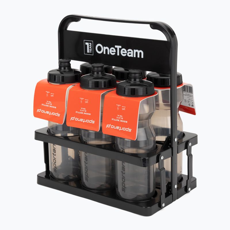 Комплект OneTeam Water Bottle Carries + Bidon Sportano Black 15