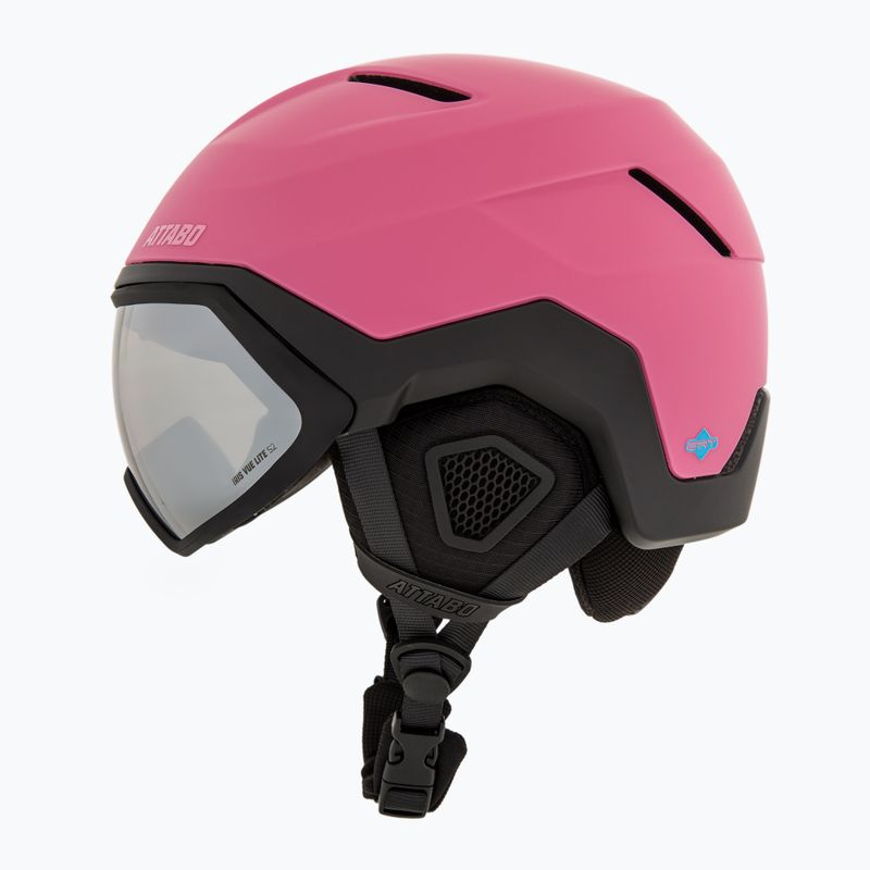 Детска скиорска каска ATTABO Avens 3.0 Jr Visor ERT Pink 10
