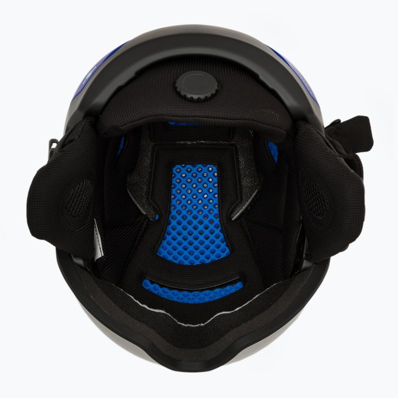 Детска скиорска каска ATTABO Avens 3.0 Jr Visor ERT Niebieski 12