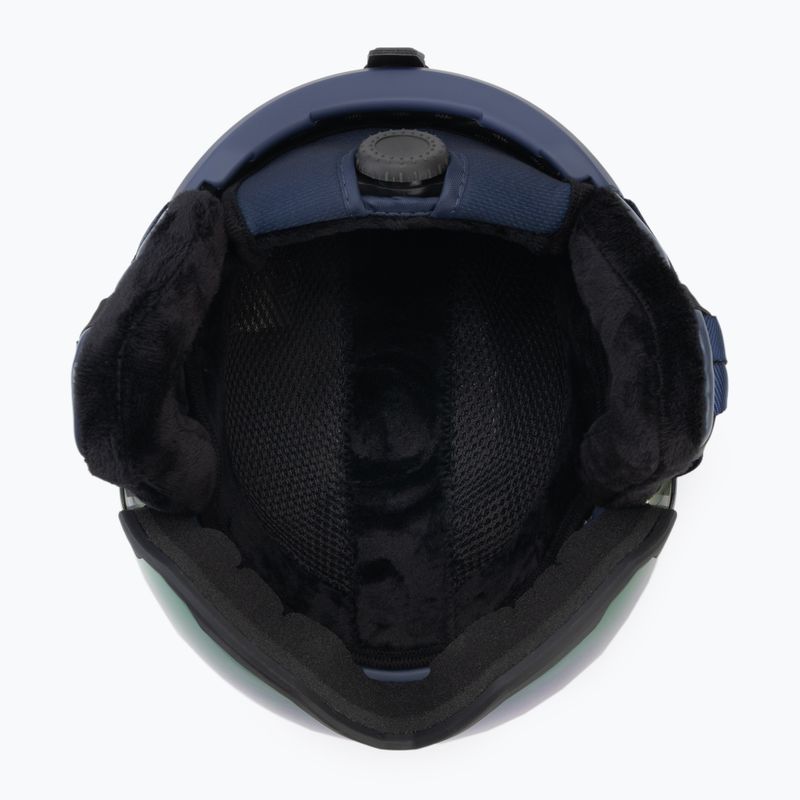 Детска скиорска каска ATTABO Avens 2.0 Jr Visor dark blue 5