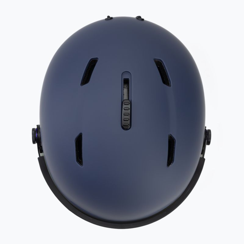 Детска скиорска каска ATTABO Avens 2.0 Jr Visor dark blue 6