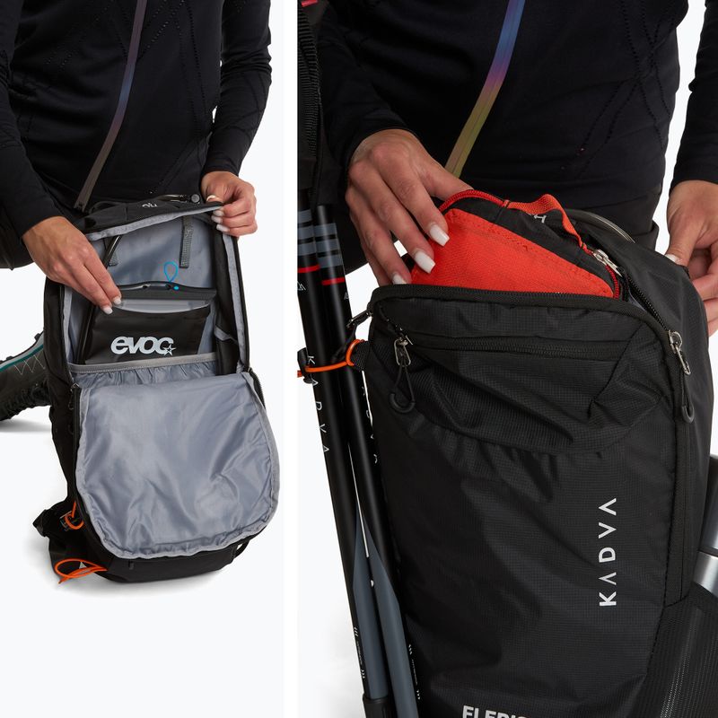 Туристическа раница KADVA Fleris 15 l black 11