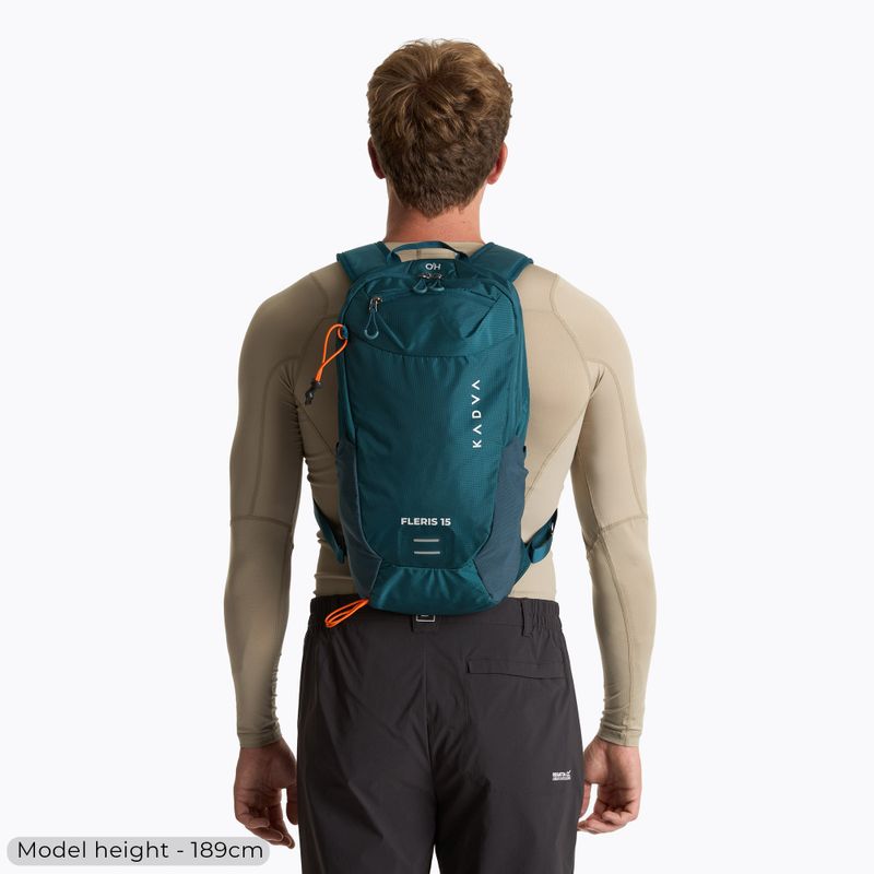 Туристическа раница KADVA Fleris 15 l dark sea 4