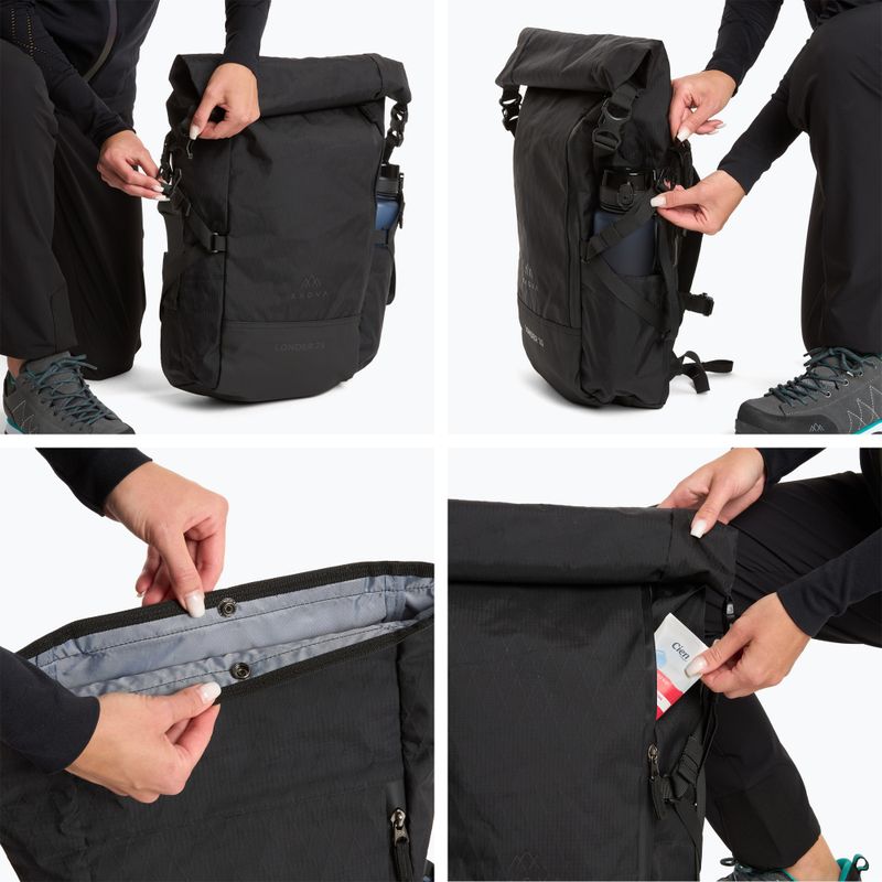 Туристическа раница KADVA Londer 25 l black 11