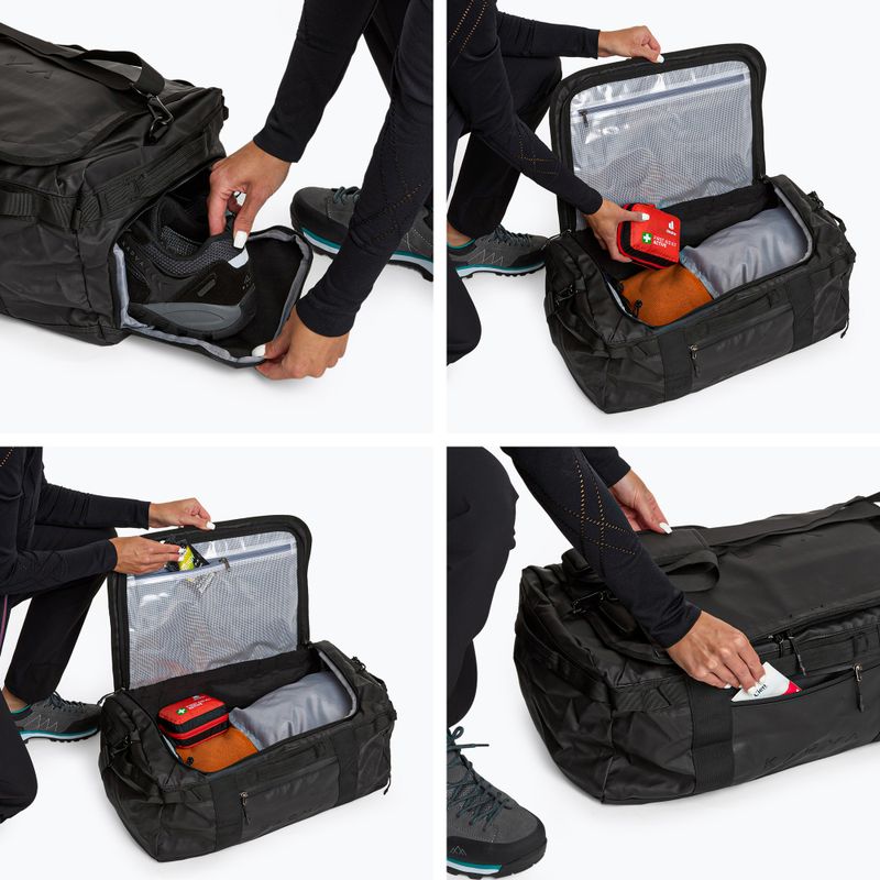 Чанта Duffel Bag KADVA 2в1 Alltaker 40 л черен 10