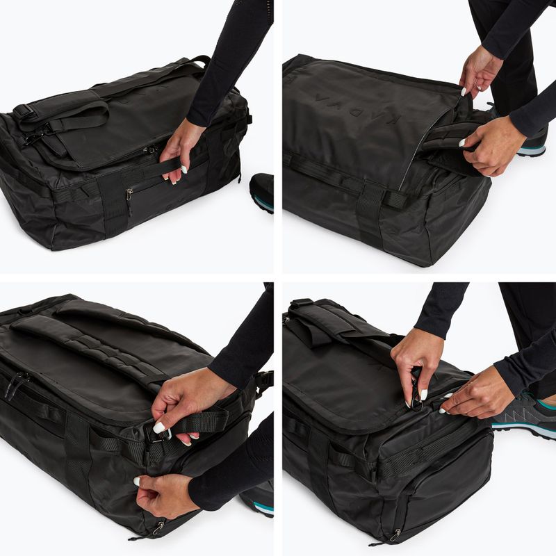 Чанта Duffel Bag KADVA 2в1 Alltaker 40 л черен 11