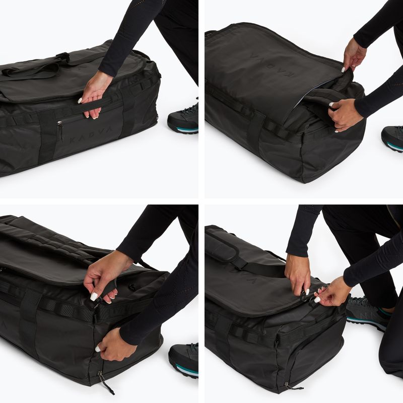 Чанта Duffel Bag KADVA 2в1 Alltaker 60 л черен 12