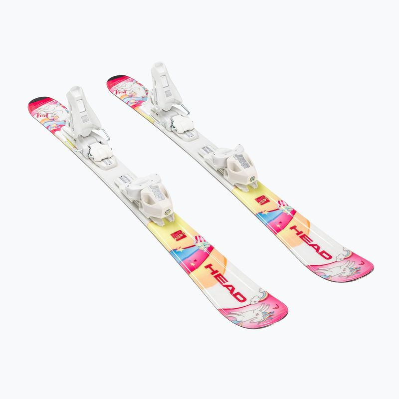 Детски ски за спускане със ски автомати HEAD Unicorn Easy JRS + Jrs 4.5 GW CA unicorn 2