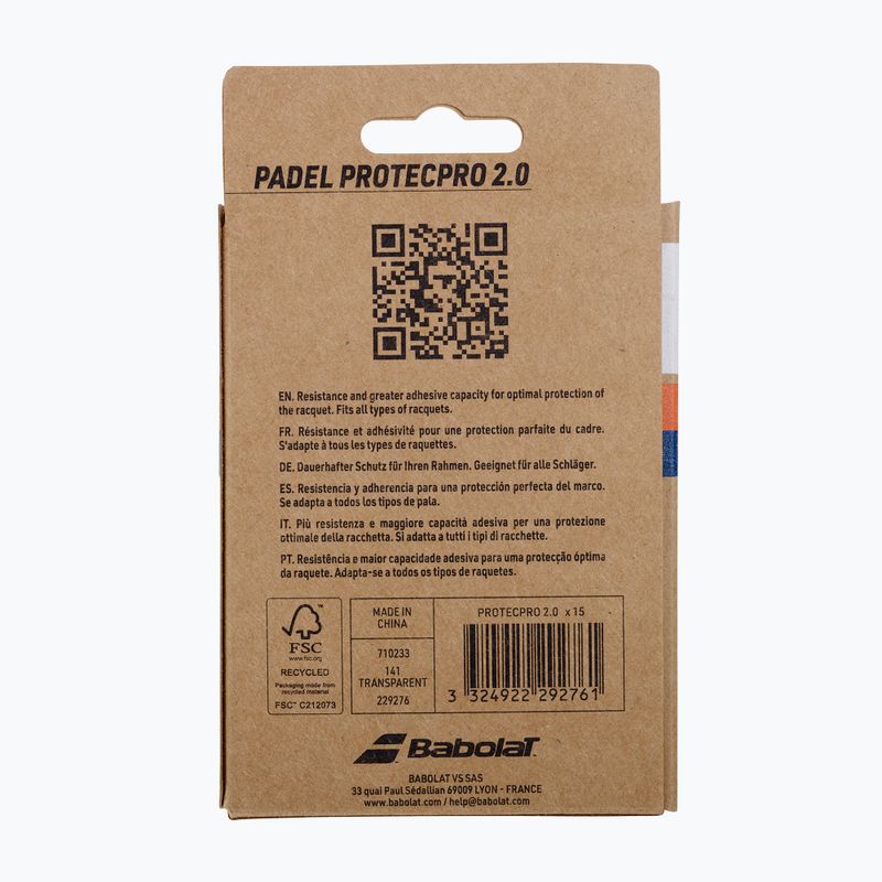 Защитна лента Babolat Protecpro 2.0 X1 transparent 3