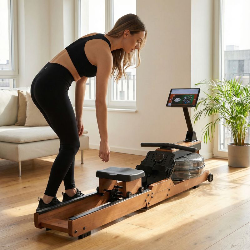 Воден гребен тренажор XTREXO RM300 5