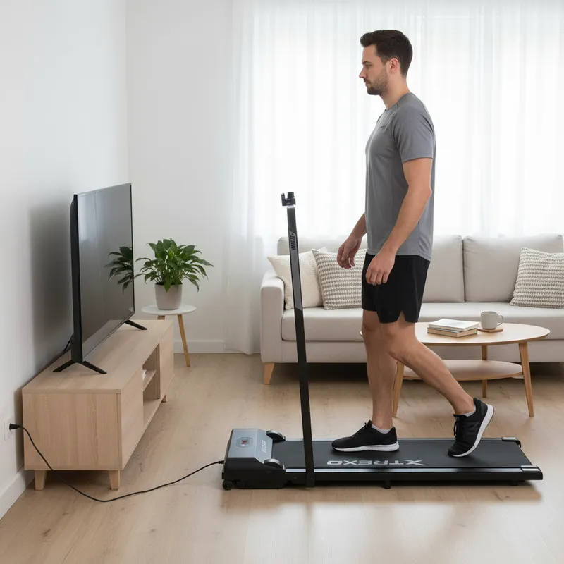 Пътека за бягане XTREXO W100+ black 6