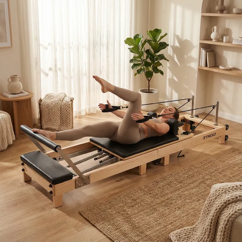 Reformer XTREXO CTRL-Core W składany drewniany 3