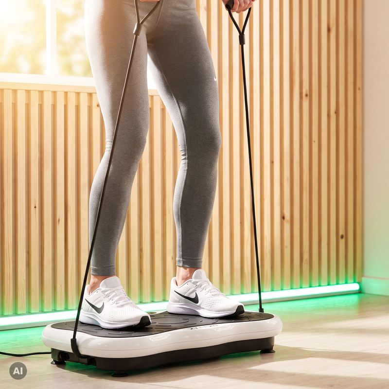 Platforma wibracyjna XTREXO Sora biały 4