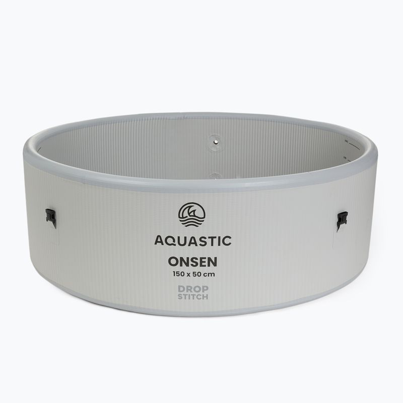 Надуваем басейн AQUASTIC ONSEN drop stitch 700 л 150 см сив 5