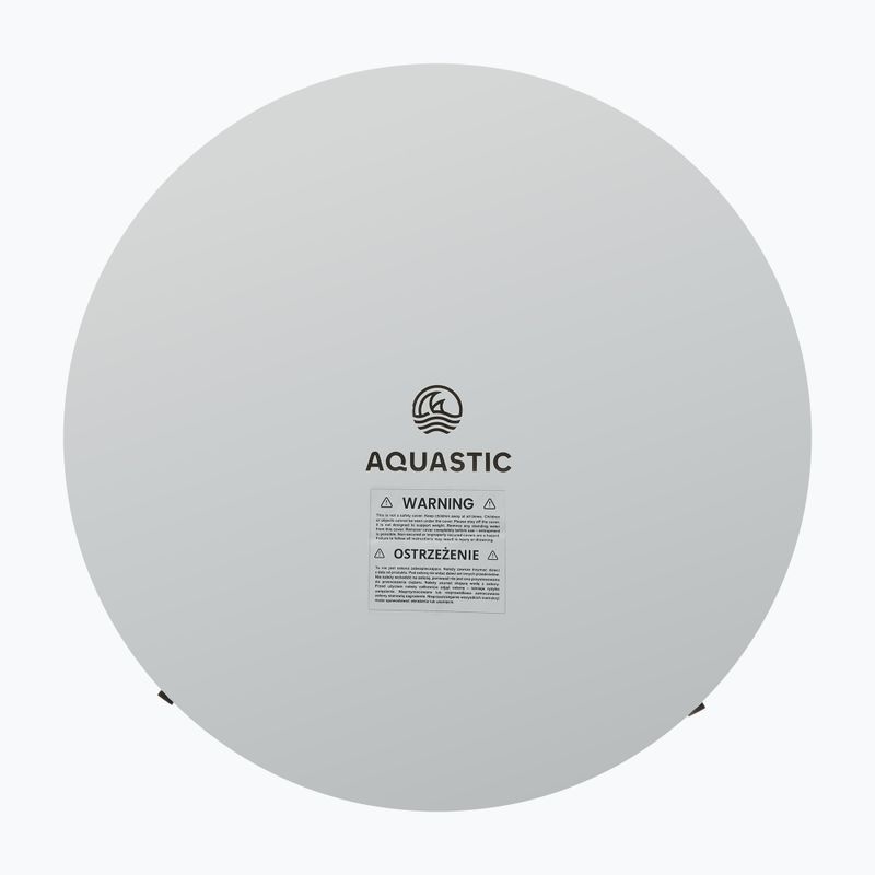 Надуваем басейн AQUASTIC ONSEN drop stitch 700 л 150 см сив 7