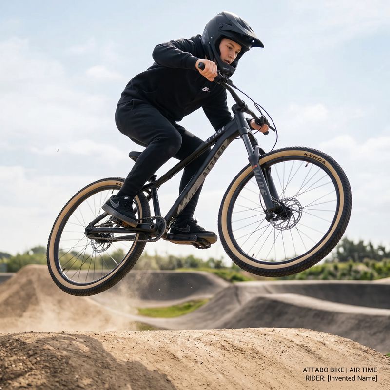 Младежки dirt велосипед ATTABO PERT 3.0 26" black 5