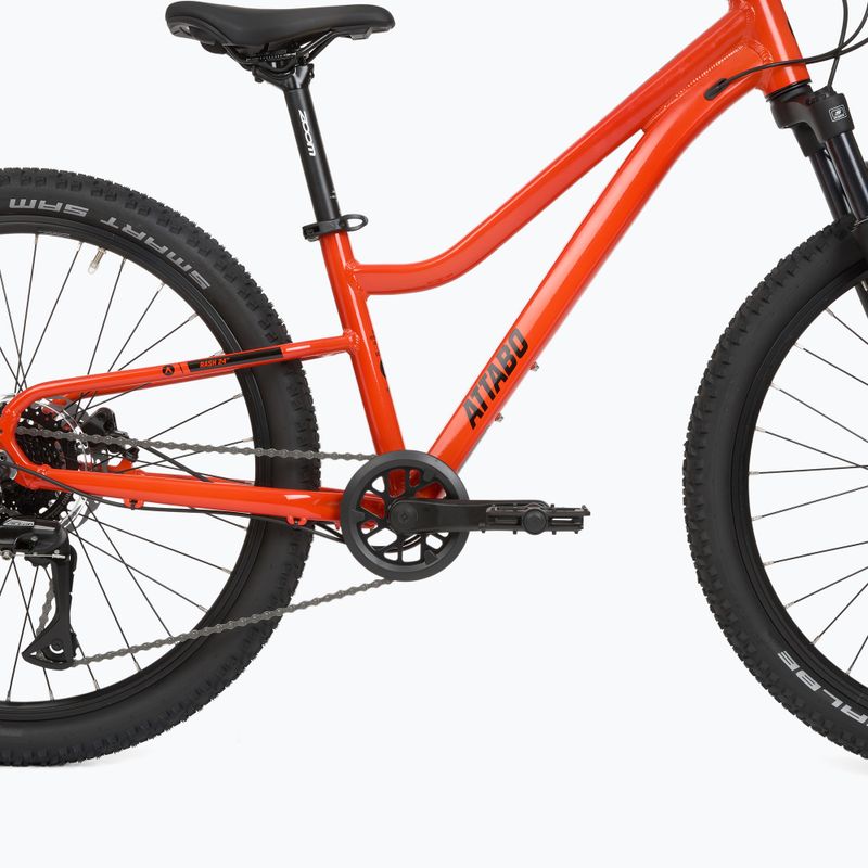 Детски велосипед ATTABO Rash 24" 11,4 кг Gen 2 оранжев 10