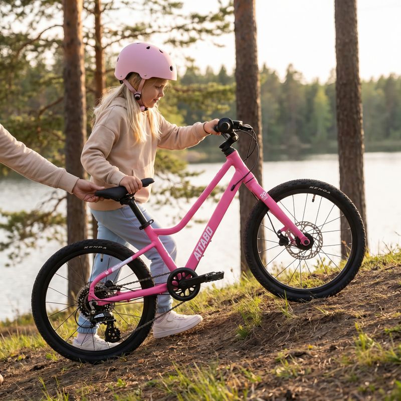 Детски велосипед ATTABO EASE 20" 8,8 kg Gen 2 pink 3