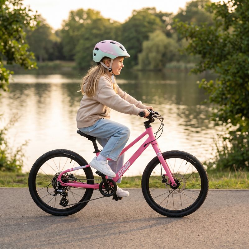 Детски велосипед ATTABO EASE 20" 8,8 kg Gen 2 pink 5