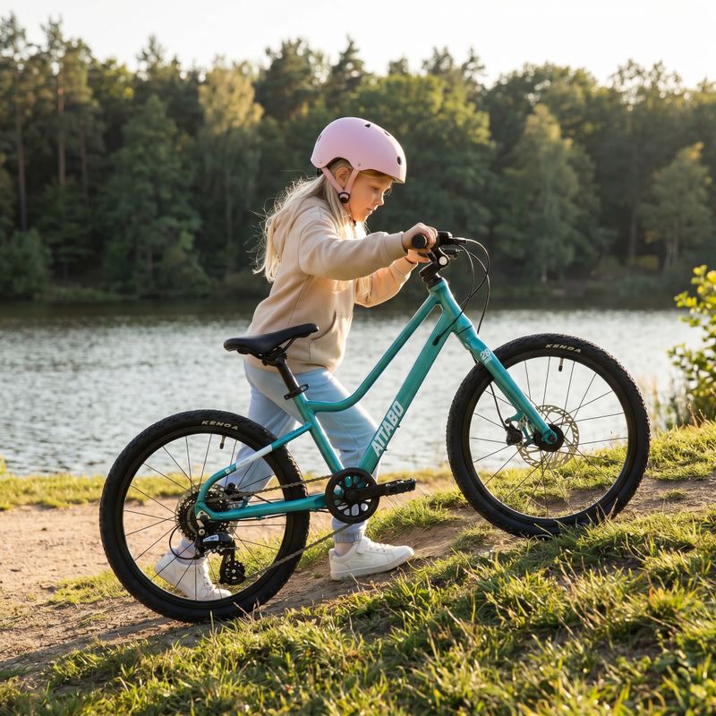 Детски велосипед ATTABO EASE 20“ 8,4 kg Gen 2 turquoise 3
