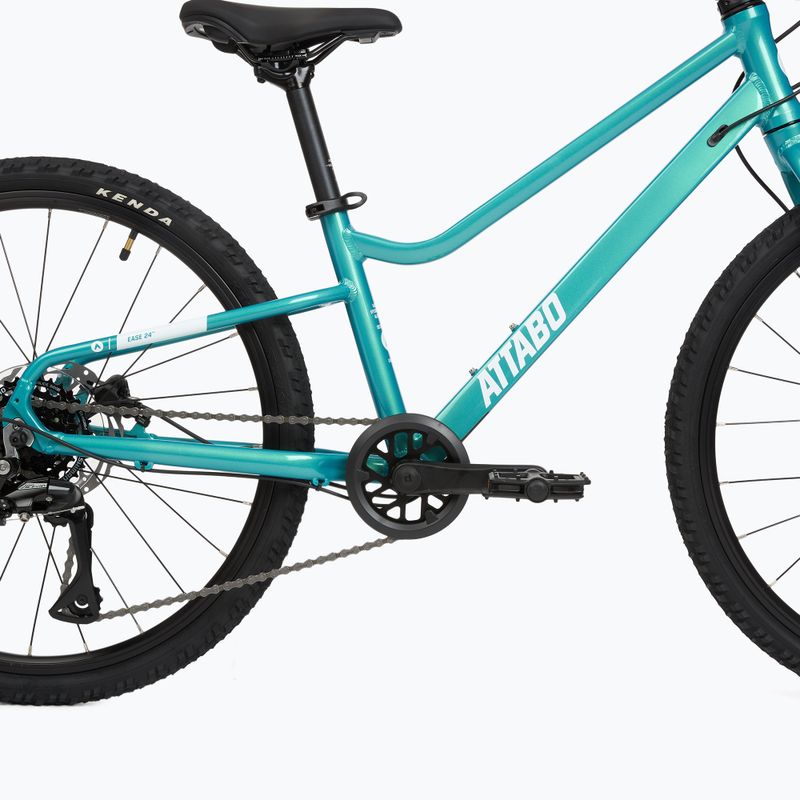 Детски велосипед ATTABO EASE 24" 9,6 kg Gen 2 turquoise 10