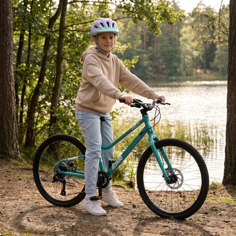 Детски велосипед ATTABO EASE 24" 9,6 kg Gen 2 turquoise 4