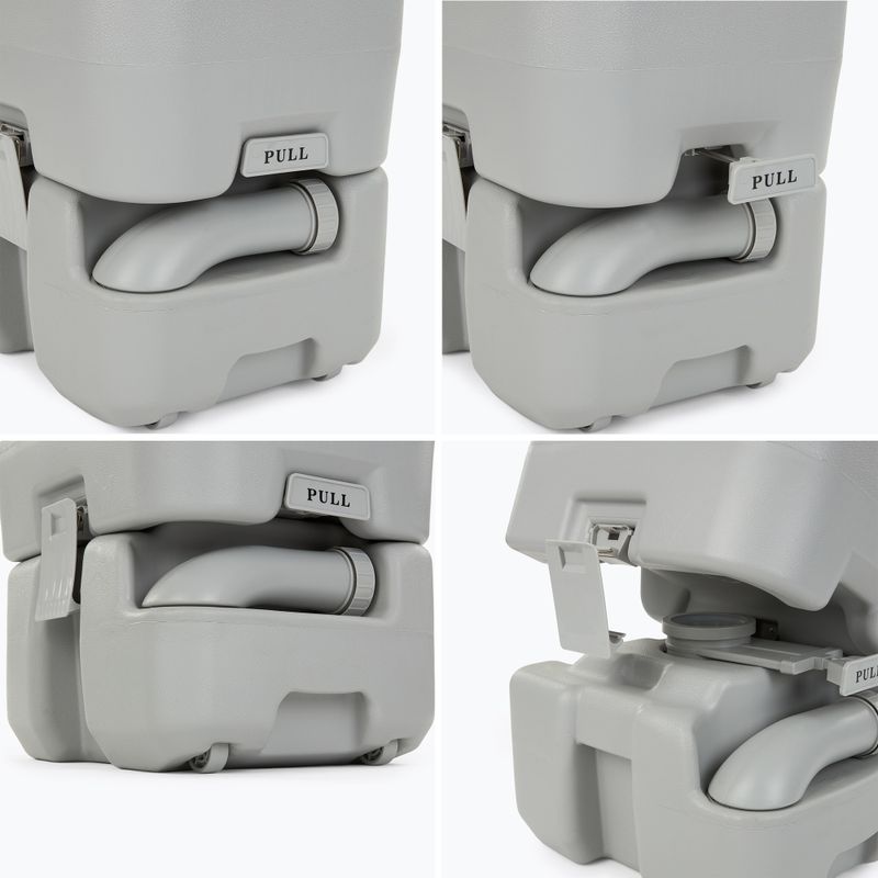 Туристическа тоалетна KADVA Throno grey 14