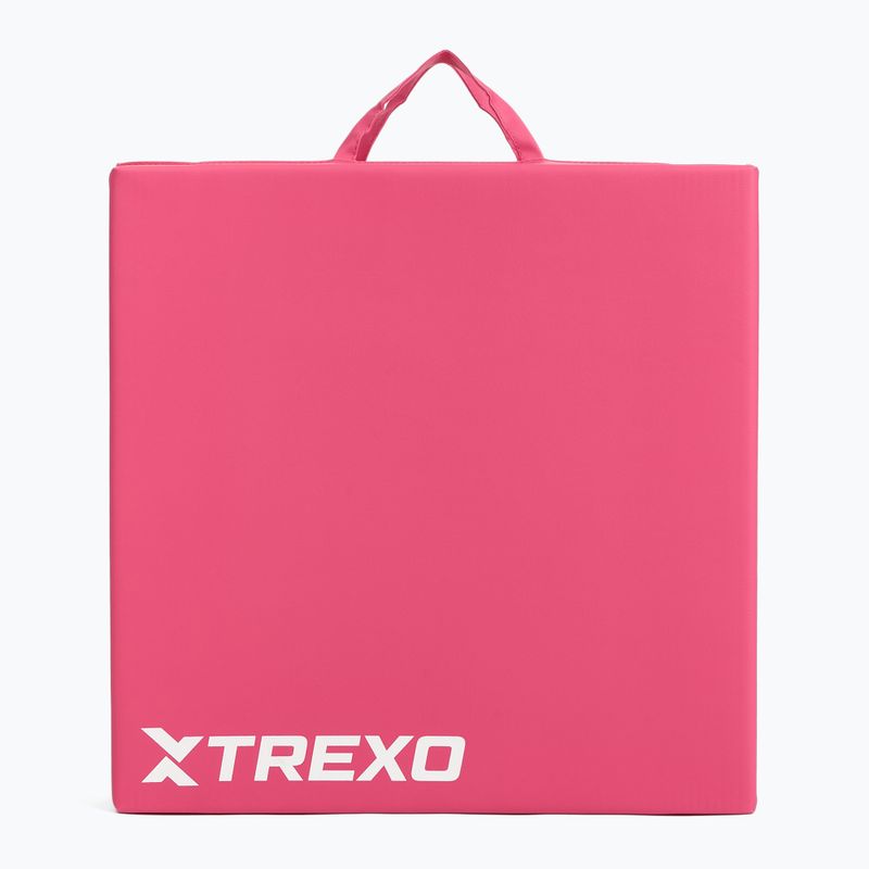 Сгъваем матрак за гимнастика TREXO 180 x 60 x 5 cm розов 5