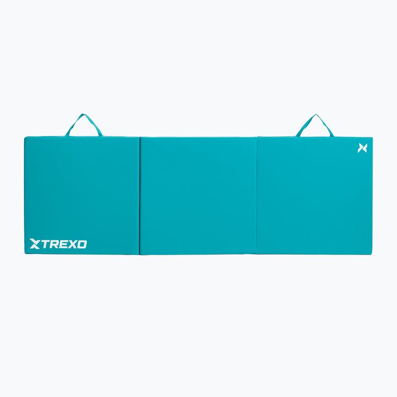 Гимнастически матрак XTREXO сгъваем 180 x 60 x 5 cm green 7