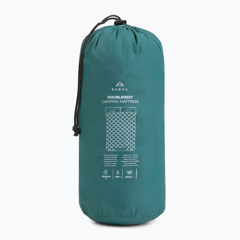Къмпинг матрак KADVA Doublerest green 9