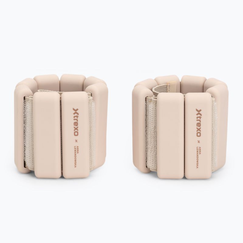 Тежести за глезени и китки XTREXO x Anna Lewandowska Bangles 205 Beige