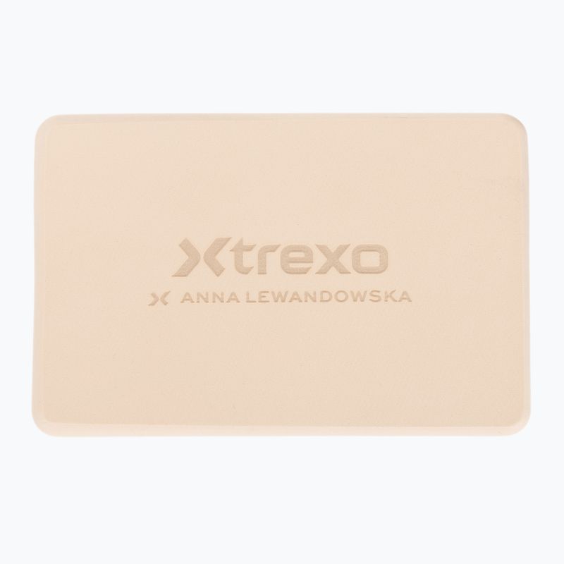 Куб за йога XTREXO x Anna Lewandowska block Beige 5