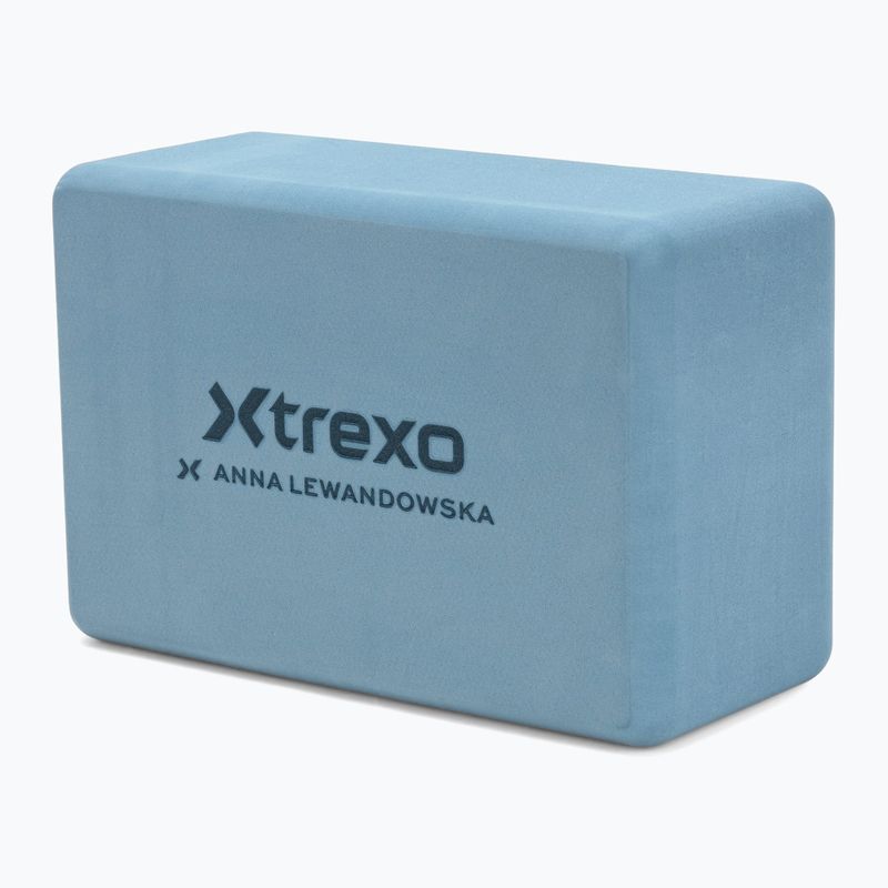 Куб за йога XTREXO x Anna Lewandowska block Azul Bruma 3