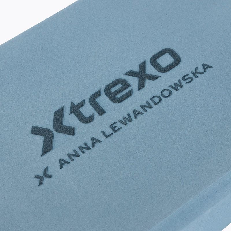 Куб за йога XTREXO x Anna Lewandowska block Azul Bruma 6
