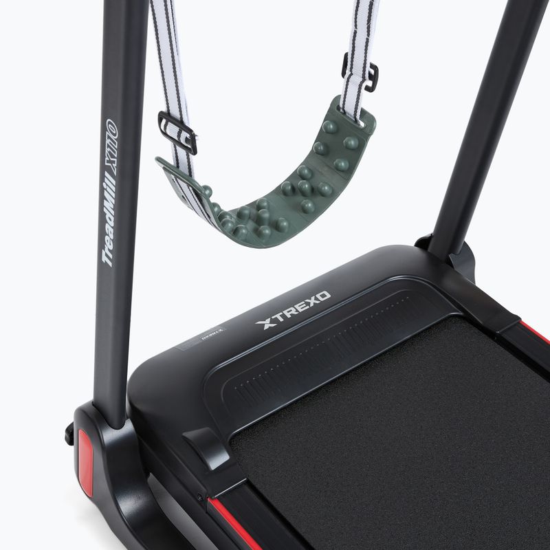 Пътека за бягане XTREXO X110+ с масажор, черна 11