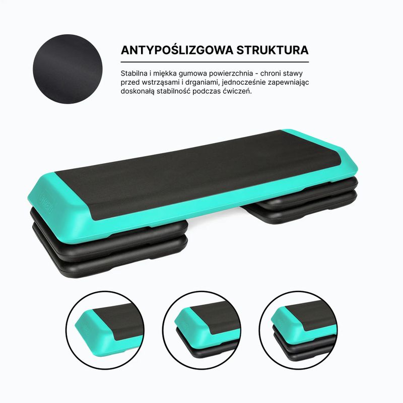 Степер за аеробика XTREXO Aerobic AS01 зелен 5