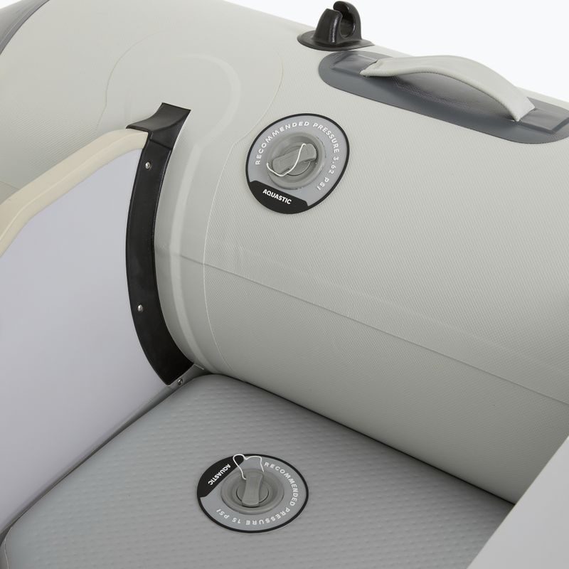 Надуваема лодка 4-osobowy AQUASTIC DS Hybrid сив 10