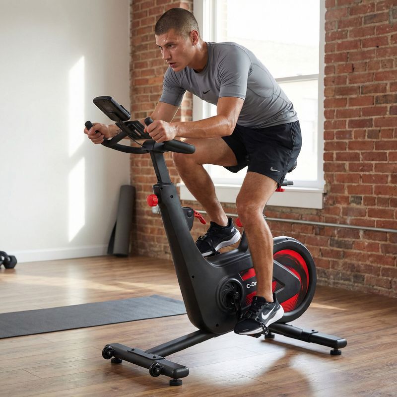 XTREXO C-One спининг велосипед черен 3