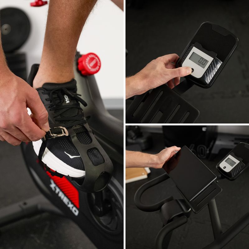 XTREXO C-One спининг велосипед черен 10