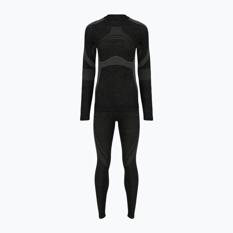 Дамски комплект термобельо Woolcano SET1089 Black