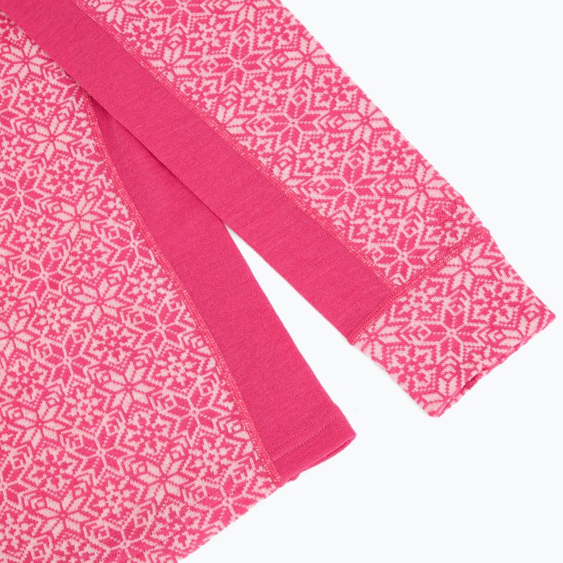 Дамски комплект термобельо Woolcano SET1121 Pink 5