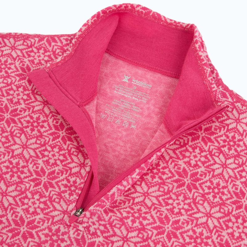 Дамски комплект термобельо Woolcano SET1121 Pink 6